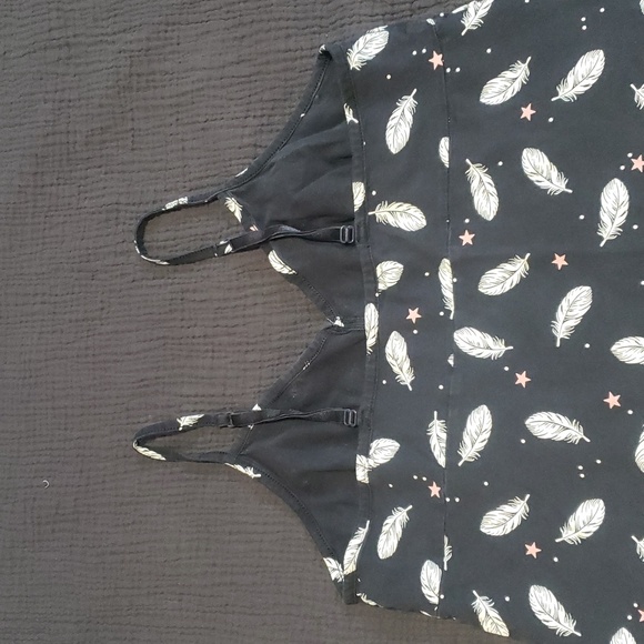 3/$25 La Vie En Rose cotton spaghetti strap nighty - Picture 4 of 6